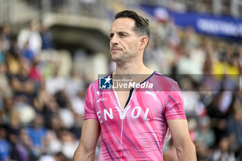 2024-07-07 - Renaud Lavillenie during the Meeting de Paris Wanda Diamond League 2024 athletics event on July 7, 2024 at Charlety stadium in Paris, France. Photo Victor Joly / DPPI - ATHLETICS - DIAMOND LEAGUE 2024 - PARIS - INTERNATIONALS - ATHLETICS