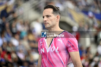 2024-07-07 - Renaud Lavillenie during the Meeting de Paris Wanda Diamond League 2024 athletics event on July 7, 2024 at Charlety stadium in Paris, France. Photo Victor Joly / DPPI - ATHLETICS - DIAMOND LEAGUE 2024 - PARIS - INTERNATIONALS - ATHLETICS