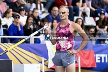 2024-07-07 - Sam Kendricks during the Meeting de Paris Wanda Diamond League 2024 athletics event on July 7, 2024 at Charlety stadium in Paris, France. Photo Victor Joly / DPPI - ATHLETICS - DIAMOND LEAGUE 2024 - PARIS - INTERNATIONALS - ATHLETICS