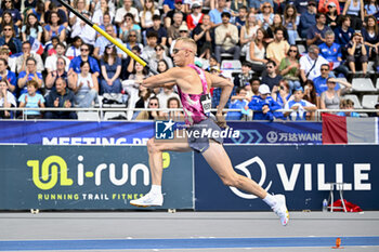 2024-07-07 - Sam Kendricks during the Meeting de Paris Wanda Diamond League 2024 athletics event on July 7, 2024 at Charlety stadium in Paris, France. Photo Victor Joly / DPPI - ATHLETICS - DIAMOND LEAGUE 2024 - PARIS - INTERNATIONALS - ATHLETICS