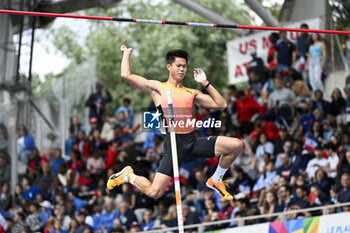 2024-07-07 - Ernest John EJ Uy Obiena during the Meeting de Paris Wanda Diamond League 2024 athletics event on July 7, 2024 at Charlety stadium in Paris, France. Photo Victor Joly / DPPI - ATHLETICS - DIAMOND LEAGUE 2024 - PARIS - INTERNATIONALS - ATHLETICS