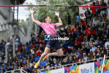 2024-07-07 - Renaud Lavillenie during the Meeting de Paris Wanda Diamond League 2024 athletics event on July 7, 2024 at Charlety stadium in Paris, France. Photo Victor Joly / DPPI - ATHLETICS - DIAMOND LEAGUE 2024 - PARIS - INTERNATIONALS - ATHLETICS