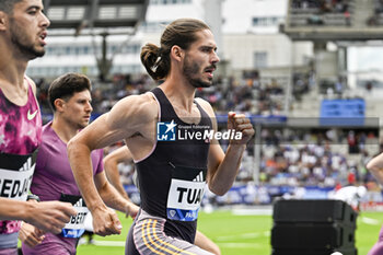 2024-07-07 - Gabriel Tual during the Meeting de Paris Wanda Diamond League 2024 athletics event on July 7, 2024 at Charlety stadium in Paris, France. Photo Victor Joly / DPPI - ATHLETICS - DIAMOND LEAGUE 2024 - PARIS - INTERNATIONALS - ATHLETICS