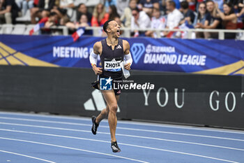 2024-07-07 - Sasha Zhoya during the Meeting de Paris Wanda Diamond League 2024 athletics event on July 7, 2024 at Charlety stadium in Paris, France. Photo Victor Joly / DPPI - ATHLETICS - DIAMOND LEAGUE 2024 - PARIS - INTERNATIONALS - ATHLETICS