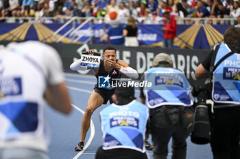 2024-07-07 - Sasha Zhoya during the Meeting de Paris Wanda Diamond League 2024 athletics event on July 7, 2024 at Charlety stadium in Paris, France. Photo Victor Joly / DPPI - ATHLETICS - DIAMOND LEAGUE 2024 - PARIS - INTERNATIONALS - ATHLETICS