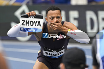 2024-07-07 - Sasha Zhoya during the Meeting de Paris Wanda Diamond League 2024 athletics event on July 7, 2024 at Charlety stadium in Paris, France. Photo Victor Joly / DPPI - ATHLETICS - DIAMOND LEAGUE 2024 - PARIS - INTERNATIONALS - ATHLETICS