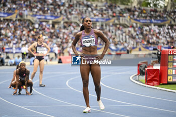 2024-07-07 - Alexis Holmes during the Meeting de Paris Wanda Diamond League 2024 athletics event on July 7, 2024 at Charlety stadium in Paris, France. Photo Victor Joly / DPPI - ATHLETICS - DIAMOND LEAGUE 2024 - PARIS - INTERNATIONALS - ATHLETICS