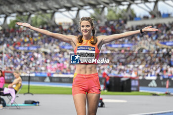 2024-07-07 - Yaroslava Mahuchikh during the Meeting de Paris Wanda Diamond League 2024 athletics event on July 7, 2024 at Charlety stadium in Paris, France. Photo Victor Joly / DPPI - ATHLETICS - DIAMOND LEAGUE 2024 - PARIS - INTERNATIONALS - ATHLETICS