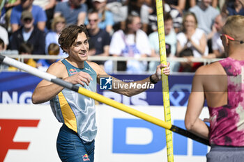 2024-07-07 - Armand Mondo Duplantis during the Meeting de Paris Wanda Diamond League 2024 athletics event on July 7, 2024 at Charlety stadium in Paris, France. Photo Victor Joly / DPPI - ATHLETICS - DIAMOND LEAGUE 2024 - PARIS - INTERNATIONALS - ATHLETICS