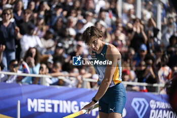 2024-07-07 - Armand Mondo Duplantis during the Meeting de Paris Wanda Diamond League 2024 athletics event on July 7, 2024 at Charlety stadium in Paris, France. Photo Victor Joly / DPPI - ATHLETICS - DIAMOND LEAGUE 2024 - PARIS - INTERNATIONALS - ATHLETICS