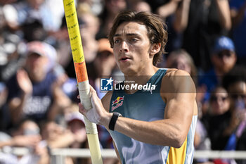 2024-07-07 - Armand Mondo Duplantis during the Meeting de Paris Wanda Diamond League 2024 athletics event on July 7, 2024 at Charlety stadium in Paris, France. Photo Victor Joly / DPPI - ATHLETICS - DIAMOND LEAGUE 2024 - PARIS - INTERNATIONALS - ATHLETICS