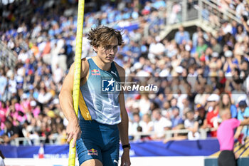 2024-07-07 - Armand Mondo Duplantis during the Meeting de Paris Wanda Diamond League 2024 athletics event on July 7, 2024 at Charlety stadium in Paris, France. Photo Victor Joly / DPPI - ATHLETICS - DIAMOND LEAGUE 2024 - PARIS - INTERNATIONALS - ATHLETICS