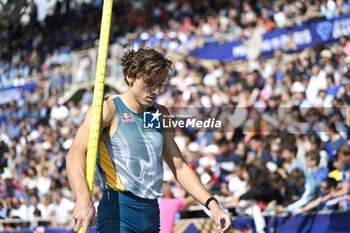 2024-07-07 - Armand Mondo Duplantis during the Meeting de Paris Wanda Diamond League 2024 athletics event on July 7, 2024 at Charlety stadium in Paris, France. Photo Victor Joly / DPPI - ATHLETICS - DIAMOND LEAGUE 2024 - PARIS - INTERNATIONALS - ATHLETICS