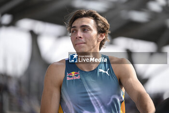 2024-07-07 - Armand Mondo Duplantis during the Meeting de Paris Wanda Diamond League 2024 athletics event on July 7, 2024 at Charlety stadium in Paris, France. Photo Victor Joly / DPPI - ATHLETICS - DIAMOND LEAGUE 2024 - PARIS - INTERNATIONALS - ATHLETICS