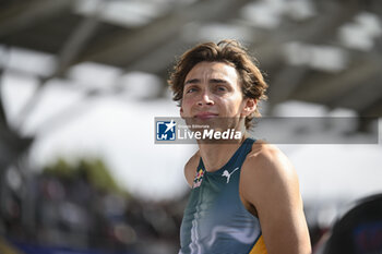 2024-07-07 - Armand Mondo Duplantis during the Meeting de Paris Wanda Diamond League 2024 athletics event on July 7, 2024 at Charlety stadium in Paris, France. Photo Victor Joly / DPPI - ATHLETICS - DIAMOND LEAGUE 2024 - PARIS - INTERNATIONALS - ATHLETICS