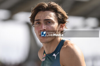 2024-07-07 - Armand Mondo Duplantis during the Meeting de Paris Wanda Diamond League 2024 athletics event on July 7, 2024 at Charlety stadium in Paris, France. Photo Victor Joly / DPPI - ATHLETICS - DIAMOND LEAGUE 2024 - PARIS - INTERNATIONALS - ATHLETICS