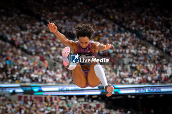 2024-07-20 - Malaika Mihambo (GER), Long Jump Women, during the Wanda Diamond League 2024, athletics meet on 20 July 2024 at the London Stadium in London, England - ATHLETICS - DIAMOND LEAGUE 2024 - LONDON - INTERNATIONALS - ATHLETICS