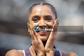 2024-07-20 - Laviai Nielsen (GBR), 400m Women, PB, Personal Best, during the Wanda Diamond League 2024, athletics meet on 20 July 2024 at the London Stadium in London, England - ATHLETICS - DIAMOND LEAGUE 2024 - LONDON - INTERNATIONALS - ATHLETICS