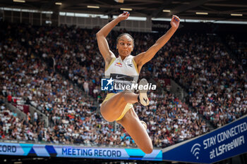 2024-07-20 - Larissa Iapichino (ITA), Long Jump Women, during the Wanda Diamond League 2024, athletics meet on 20 July 2024 at the London Stadium in London, England - ATHLETICS - DIAMOND LEAGUE 2024 - LONDON - INTERNATIONALS - ATHLETICS