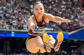 2024-07-20 - Milica Gardasevic (SRB), Long Jump Women, during the Wanda Diamond League 2024, athletics meet on 20 July 2024 at the London Stadium in London, England - ATHLETICS - DIAMOND LEAGUE 2024 - LONDON - INTERNATIONALS - ATHLETICS