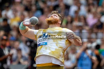 2024-07-20 - Ryan Crouser (USA), Shot Put Men, during the Wanda Diamond League 2024, athletics meet on 20 July 2024 at the London Stadium in London, England - ATHLETICS - DIAMOND LEAGUE 2024 - LONDON - INTERNATIONALS - ATHLETICS