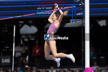 2024-07-20 - Alysha Newman, Pole Vault Women, during the Wanda Diamond League 2024, athletics meet on 20 July 2024 at the London Stadium in London, England - ATHLETICS - DIAMOND LEAGUE 2024 - LONDON - INTERNATIONALS - ATHLETICS