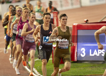 2024-08-22 - Lausanne Switzerland, 08 22 2024: Jakob Ingebrigtsen (NOR) wins 1500 m during Wanda Diamond League Athletissima Lausanne at the La Pontaise stadium. Patrick Dancel, Live Media - ATHLETISSIMA - INTERNATIONALS - ATHLETICS