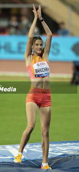 2024-08-22 - Lausanne Switzerland, 08 22 2024: Yaroslavl Mahuchikh (UKR) wins high jump with 1,99m and fails at 2,03m during Wanda Diamond League Athletissima Lausanne at the La Pontaise stadium. Patrick Dancel, Live Media - ATHLETISSIMA - INTERNATIONALS - ATHLETICS