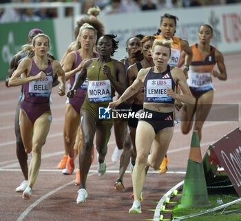 2024-08-22 - Lausanne Switzerland, 08 22 2024: Mary Moraa (KEN) wins 800 m during Wanda Diamond League Athletissima Lausanne at the La Pontaise stadium. Patrick Dancel, Live Media - ATHLETISSIMA - INTERNATIONALS - ATHLETICS