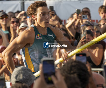 2024-08-21 - Lausanne Switzerland, 08 21 2024: DUPLANTIS, Armand (SWE) during Wanda Diamond League Athletissima Lausanne Polevault competition at the . Patrick Dancel, Live Media - ATHLETISSIMA - INTERNATIONALS - ATHLETICS