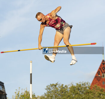 2024-08-21 - Lausanne Switzerland, 08 21 2024: KENDRICKS, Sam (USA) during Wanda Diamond League Athletissima Lausanne Polevault competition at the . Patrick Dancel, Live Media - ATHLETISSIMA - INTERNATIONALS - ATHLETICS