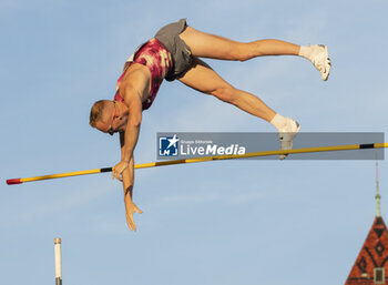 2024-08-21 - Lausanne Switzerland, 08 21 2024: KENDRICKS, Sam (USA) during Wanda Diamond League Athletissima Lausanne Polevault competition at the . Patrick Dancel, Live Media - ATHLETISSIMA - INTERNATIONALS - ATHLETICS