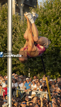 2024-08-21 - Lausanne Switzerland, 08 21 2024: KENDRICKS, Sam (USA) during Wanda Diamond League Athletissima Lausanne Polevault competition at the . Patrick Dancel, Live Media - ATHLETISSIMA - INTERNATIONALS - ATHLETICS