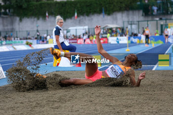 2024-09-03 - Monae Nichols from United States during the 60th Palio Citta’ della Quercia, valid for the World Athletics Continental Tour at Quercia Stadium on September 3, 2024, Rovereto, Italy. - 60TH PALIO CITTà DELLA QUERCIA - INTERNATIONALS - ATHLETICS