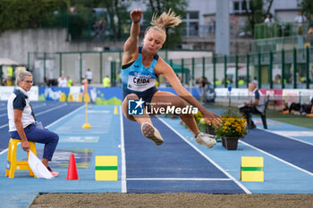 2024-09-03 - Veronica Crida from Italy during the 60th Palio Citta’ della Quercia, valid for the World Athletics Continental Tour at Quercia Stadium on September 3, 2024, Rovereto, Italy. - 60TH PALIO CITTà DELLA QUERCIA - INTERNATIONALS - ATHLETICS