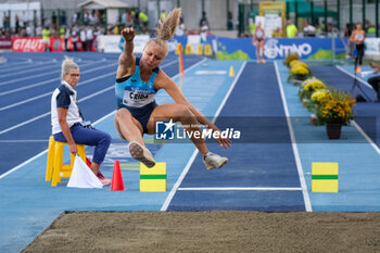 2024-09-03 - Veronica Crida from Italy during the 60th Palio Citta’ della Quercia, valid for the World Athletics Continental Tour at Quercia Stadium on September 3, 2024, Rovereto, Italy. - 60TH PALIO CITTà DELLA QUERCIA - INTERNATIONALS - ATHLETICS