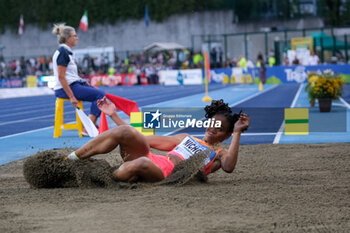 2024-09-03 - Monae Nichols from United States during the 60th Palio Citta’ della Quercia, valid for the World Athletics Continental Tour at Quercia Stadium on September 3, 2024, Rovereto, Italy. - 60TH PALIO CITTà DELLA QUERCIA - INTERNATIONALS - ATHLETICS