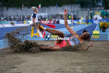 2024-09-03 - Monae Nichols from United States during the 60th Palio Citta’ della Quercia, valid for the World Athletics Continental Tour at Quercia Stadium on September 3, 2024, Rovereto, Italy. - 60TH PALIO CITTà DELLA QUERCIA - INTERNATIONALS - ATHLETICS