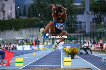 2024-09-03 - Quanesha Burks from United States during the 60th Palio Citta’ della Quercia, valid for the World Athletics Continental Tour at Quercia Stadium on September 3, 2024, Rovereto, Italy. - 60TH PALIO CITTà DELLA QUERCIA - INTERNATIONALS - ATHLETICS