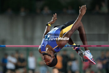 2024-09-03 - Romaine Beckford from Jamaica during the 60th Palio Citta’ della Quercia, valid for the World Athletics Continental Tour at Quercia Stadium on September 3, 2024, Rovereto, Italy. - 60TH PALIO CITTà DELLA QUERCIA - INTERNATIONALS - ATHLETICS