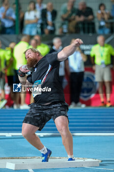 2024-09-03 - Jordan Geist from United States during the 60th Palio Citta’ della Quercia, valid for the World Athletics Continental Tour at Quercia Stadium on September 3, 2024, Rovereto, Italy. - 60TH PALIO CITTà DELLA QUERCIA - INTERNATIONALS - ATHLETICS