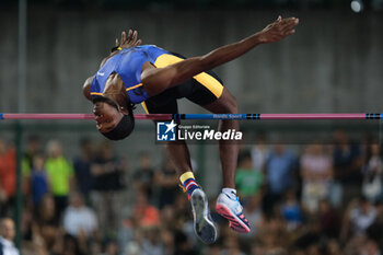 2024-09-03 - Romaine Beckford from Jamaica during the 60th Palio Citta’ della Quercia, valid for the World Athletics Continental Tour at Quercia Stadium on September 3, 2024, Rovereto, Italy. - 60TH PALIO CITTà DELLA QUERCIA - INTERNATIONALS - ATHLETICS