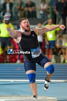 2024-09-03 - Roger Steen from United States during the 60th Palio Citta’ della Quercia, valid for the World Athletics Continental Tour at Quercia Stadium on September 3, 2024, Rovereto, Italy. - 60TH PALIO CITTà DELLA QUERCIA - INTERNATIONALS - ATHLETICS