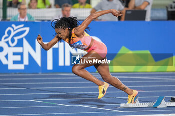 2024-09-03 - Stacey Ann Williams from United States during the 60th Palio Citta’ della Quercia, valid for the World Athletics Continental Tour at Quercia Stadium on September 3, 2024, Rovereto, Italy. - 60TH PALIO CITTà DELLA QUERCIA - INTERNATIONALS - ATHLETICS