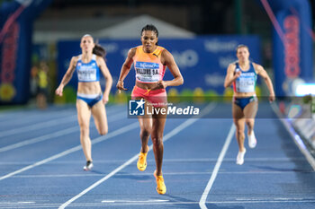 2024-09-03 - Stacey Ann Williams from United States during the 60th Palio Citta’ della Quercia, valid for the World Athletics Continental Tour at Quercia Stadium on September 3, 2024, Rovereto, Italy. - 60TH PALIO CITTà DELLA QUERCIA - INTERNATIONALS - ATHLETICS