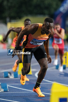 2024-09-03 - Ruscheen McDonald from Jamaica during the 60th Palio Citta’ della Quercia, valid for the World Athletics Continental Tour at Quercia Stadium on September 3, 2024, Rovereto, Italy. - 60TH PALIO CITTà DELLA QUERCIA - INTERNATIONALS - ATHLETICS