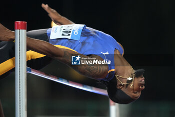 2024-09-03 - Romaine Beckford from Jamaica during the 60th Palio Citta’ della Quercia, valid for the World Athletics Continental Tour at Quercia Stadium on September 3, 2024, Rovereto, Italy. - 60TH PALIO CITTà DELLA QUERCIA - INTERNATIONALS - ATHLETICS