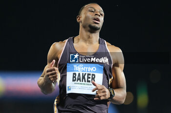 2024-09-03 - Ronnie Baker from United States during the 60th Palio Citta’ della Quercia, valid for the World Athletics Continental Tour at Quercia Stadium on September 3, 2024, Rovereto, Italy. - 60TH PALIO CITTà DELLA QUERCIA - INTERNATIONALS - ATHLETICS