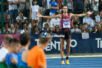 2024-09-03 - Gianmarco Tamberi from Italy during the 60th Palio Citta’ della Quercia, valid for the World Athletics Continental Tour at Quercia Stadium on September 3, 2024, Rovereto, Italy. - 60TH PALIO CITTà DELLA QUERCIA - INTERNATIONALS - ATHLETICS