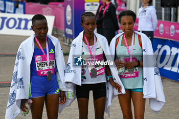 2024-10-27 - Abera Birtukan, Chepkorir Betty, Tesfahum Melkam - 38^ WIZZ AIR VENICEMARATHON - MARATHON - ATHLETICS